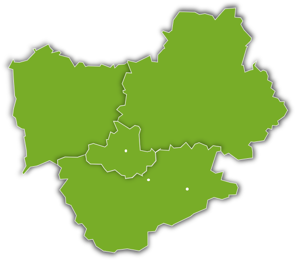 Landkreiskarte_gruen