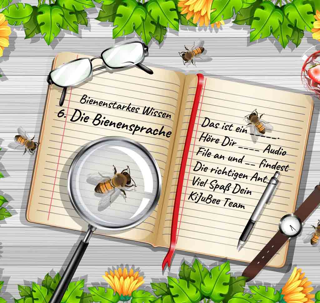 6. Bienensprache Lückentext