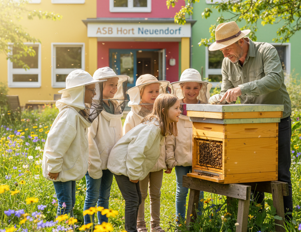 Schulimkerei ASB Hort Neundorf Pirna