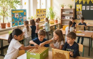 1. Jungimker-Stunde des ASB Hort Neuendorf