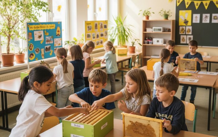 1. Jungimker-Stunde des ASB Hort Neuendorf