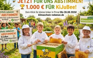 Gemeinsam für den Nachwuchs: Jede Stimme zählt für unser KiJuBee-Projekt!